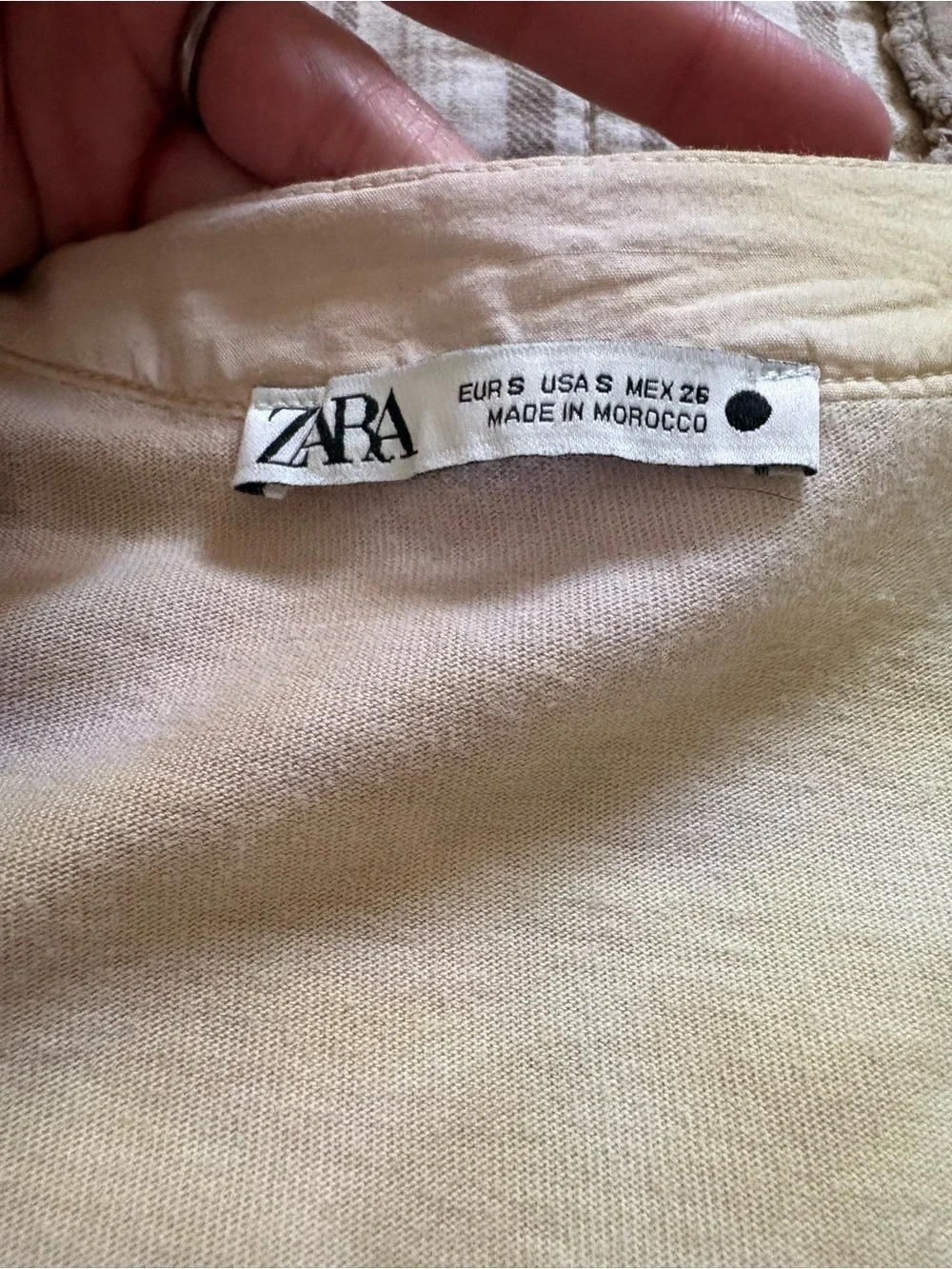 ZARA Tie Dye Romper Puff Sleeves | Size S | Yellow Purple Jumpsuit | Oversized - Picture 4 of 13